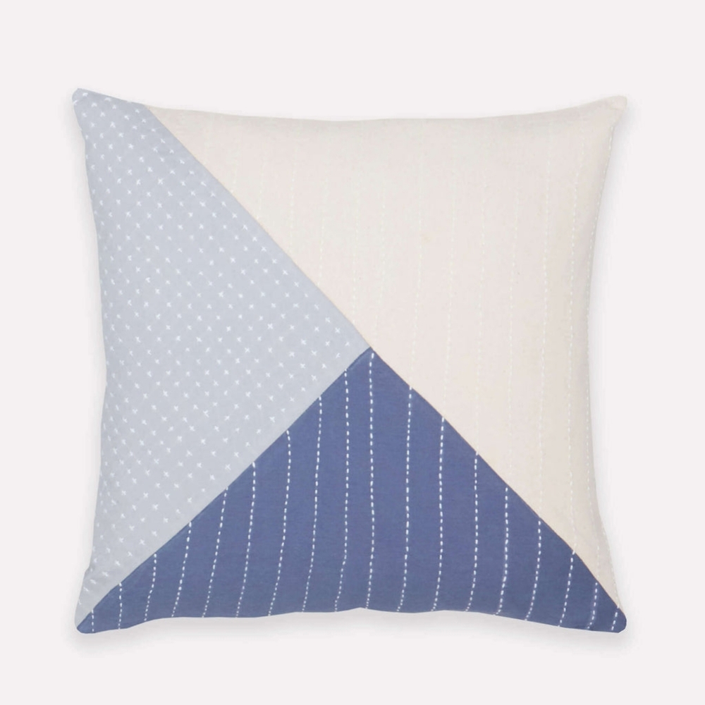 Anchal Project Didi organic colorblock pillow 18 x 18 like new West Elm